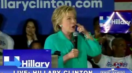Hillary Clinton does Bill Clinton impression