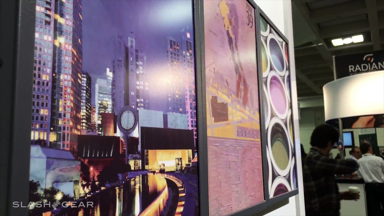 E-Ink Advanced Color ePaper up close at SID 2016