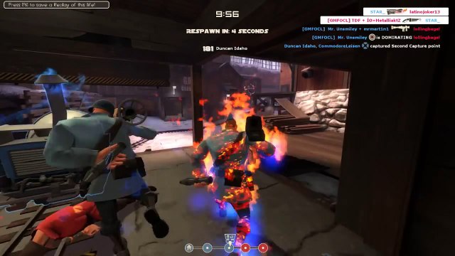 Discomfort Zone TF2 [Live Commentary] Backburner Pyro