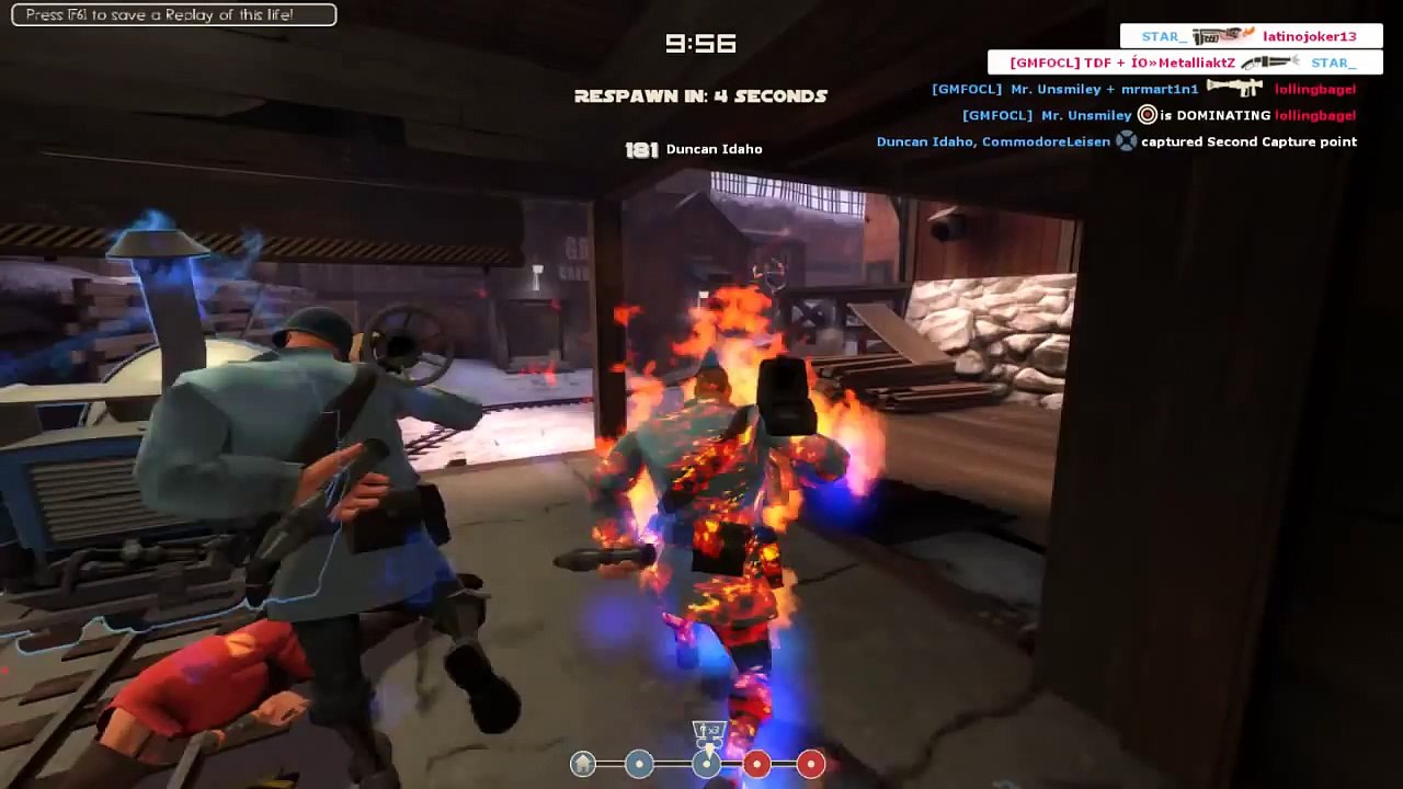 Discomfort Zone  TF2 [Live Commentary] Backburner Pyro