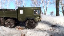 RC MAN Truck 6x6 OFF Road   Last Snow - Water SPA   THE BEAST RC4WD, Axial Wraith 4x4