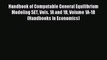 Read Handbook of Computable General Equilibrium Modeling SET Vols. 1A and 1B Volume 1A-1B (Handbooks
