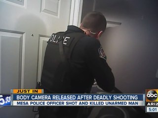 Body camera video released in shooting, death of man