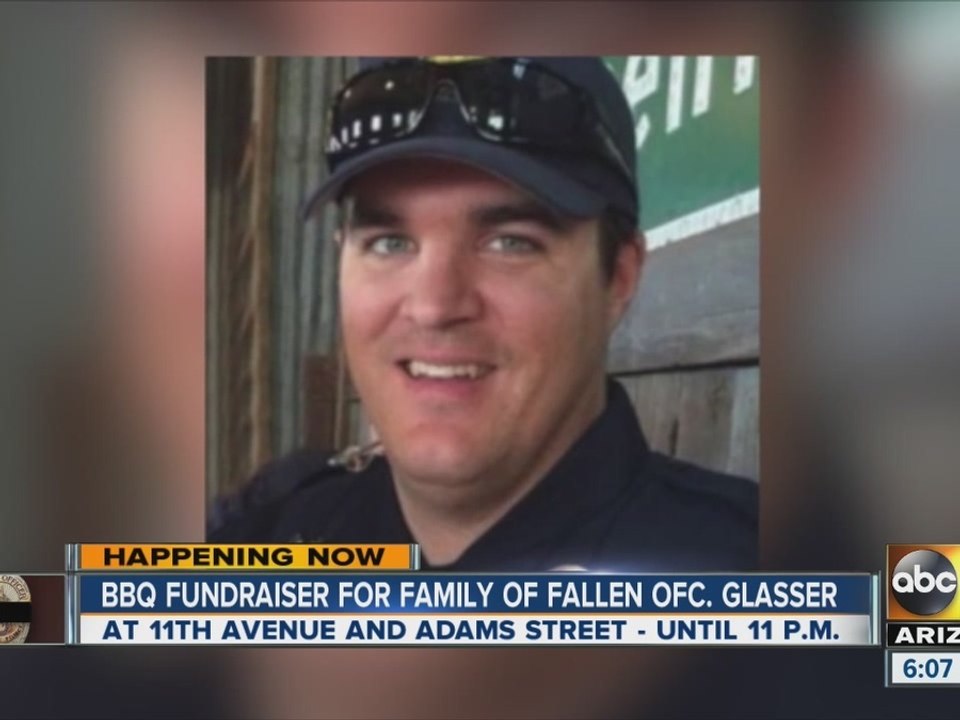 BBQ fundraiser held for family of fallen Ofc. Glasser