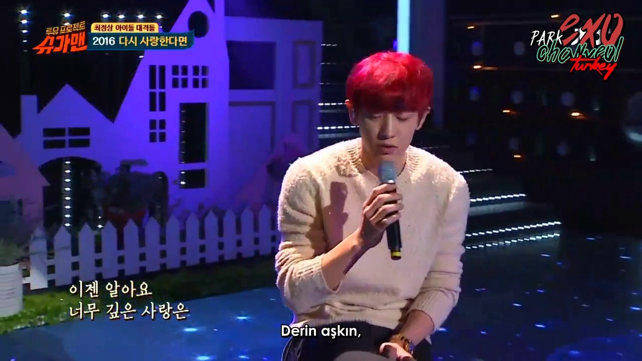 [TR] 160524 EXO Chen&Chanyeol -  If I Love You Again '다시 사랑한다면' (Akustik Versiyon)