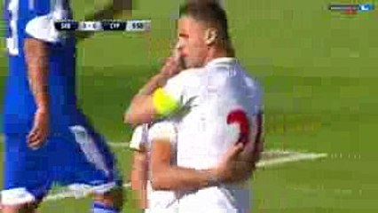 Serbia vs Cyprus 2-0  Dušan Tadić Goal   Friendly Match 25-05-2016