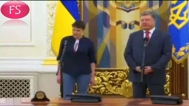 Порошенко заявил, что вернет Крым и Донбасс, как вернул Савченко