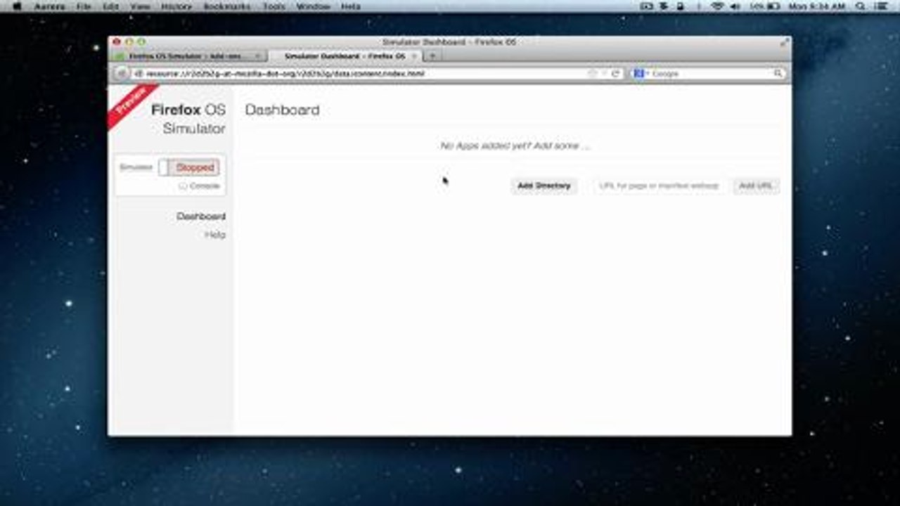 Firefox OS Simulator