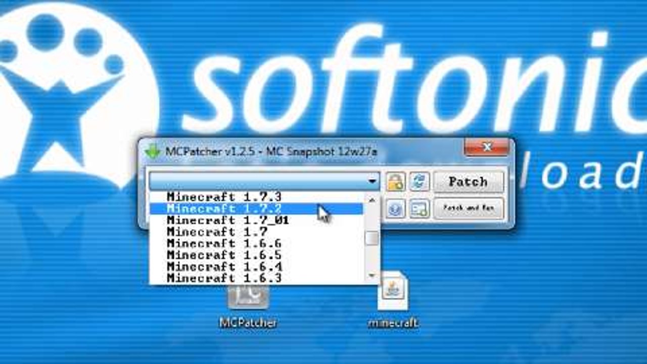 Mit MCPatcher zwischen Minecraft-Versionen wechseln