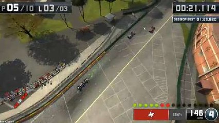 Online-Rennen in F1 Online