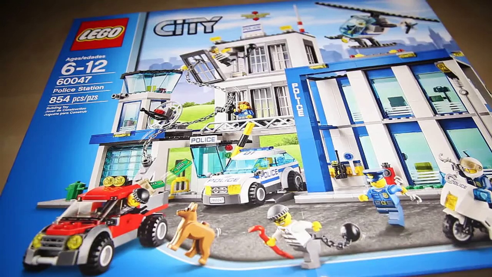 Lego City Police Station Lego Speed Build Review Video Dailymotion