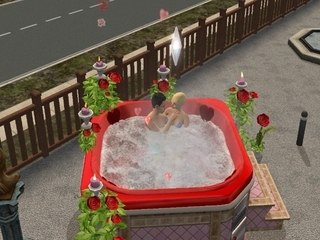 SIMS - scène amour