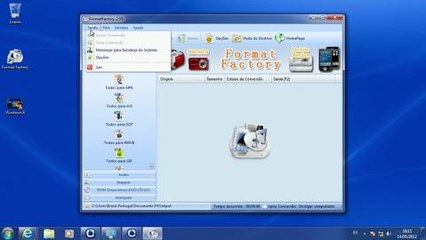Como deixar o Format Factory em português