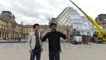 JR au Louvre