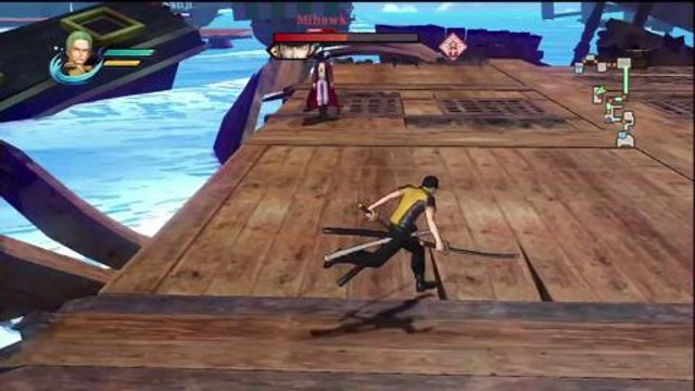 One Piece Pirate Warriors - Trailer Roronoa Zoro Vs Mihawk