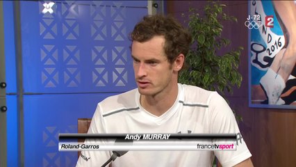 Andy Murray répond à Nelson Monfort et Amélie Mauresmo