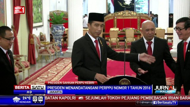 Jokowi Setuju Beri Efek Jera Pelaku Kejahatan Anak
