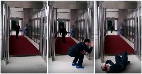 Guardas fazem apanhado épico a colega de trabalho... que envolve tiros!