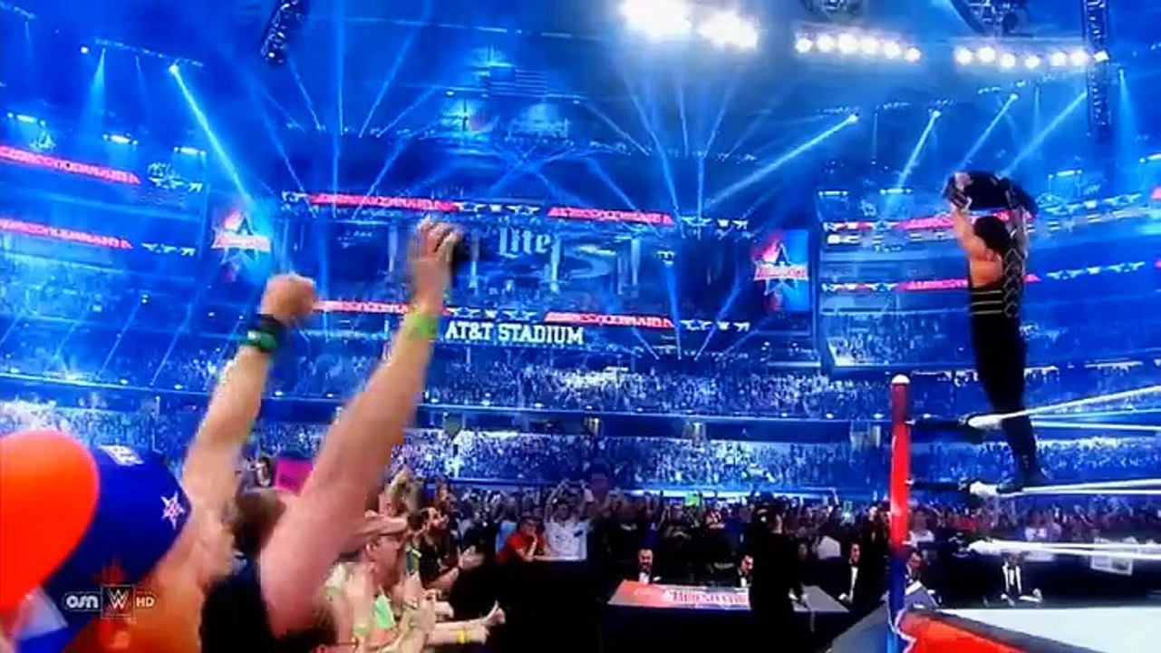 22.05.2016 - AJ Styles Vs. Roman Reigns