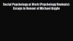 Read Social Psychology at Work (Psychology Revivals): Essays in Honour of Michael Argyle Ebook