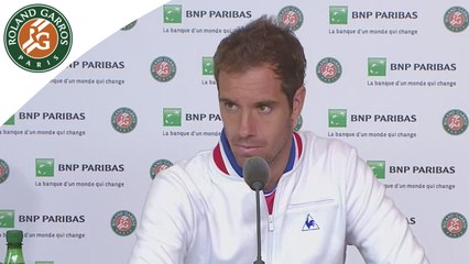 Roland-Garros 2016 - Conférence de presse: Gasquet / 2T