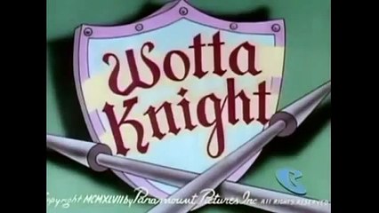 Popeye The Sailor Wott a Knight OldTv Cartoon Tv shows