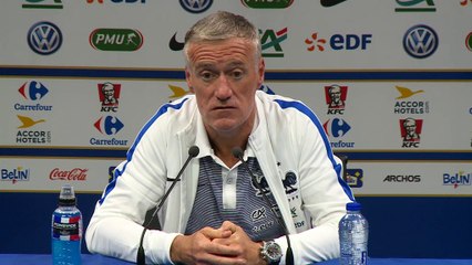 Bleus - Deschamps : "Je ne suis pas inquiet mais c'est embêtant"