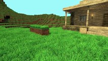 Crafting a Pickaxe Realistic Minecraft Animation | Creditos (Flashcode) | Animación de Minecraft