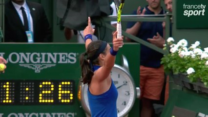 Garcia avait pourtant enflammé le Suzanne-Lenglen !