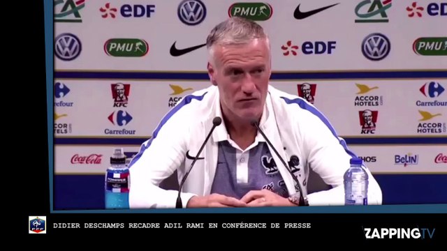 Euro 2016 : Didier Deschamps recadre Adil Rami en conférence de presse (Vidéo)