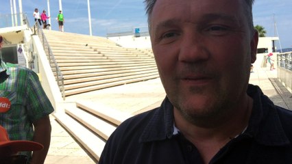 Patrick  -- Caravane orange Cfdt du Var - Cavalaire le 25 mai 2016