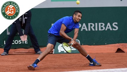 Download Video: Roland-Garros 2016 - Temps forts : Kyrgios-Sisjling - 2e tour