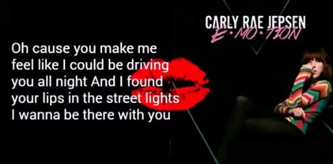 Carly Rae Jensen - Run Away With Me (lyrics)