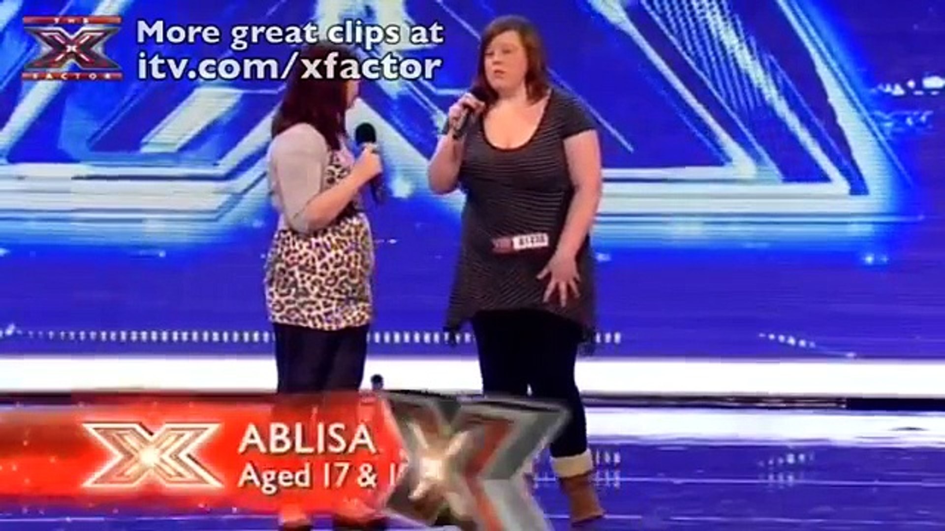 Ablisa's X Factor Audition (Full Version) - itv.com-xfactor (1) - video  Dailymotion