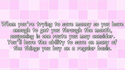 3 Suggestions to Help You Organize Your Coupons