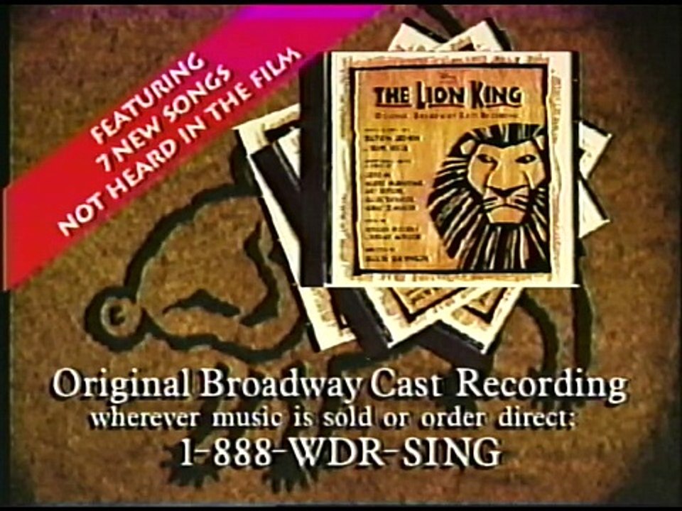 Opening to The Lion King II: Simba's Pride 1998 VHS - video Dailymotion