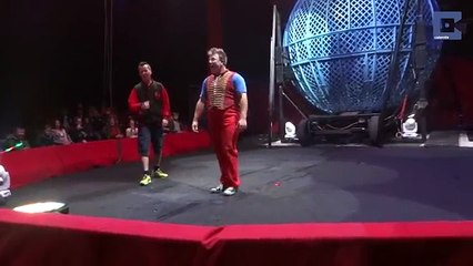 Dad Knocked Unconscious After Circus Trick Goes Wrong -