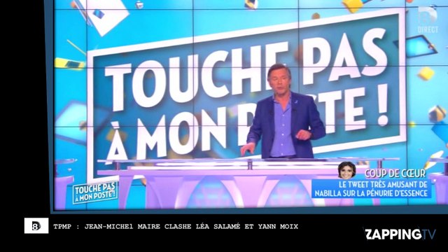 TPMP : Jean-Michel Maire clashe violemment le baiser de Léa Salamé et Yann moix dans ONPC (Vidéo)