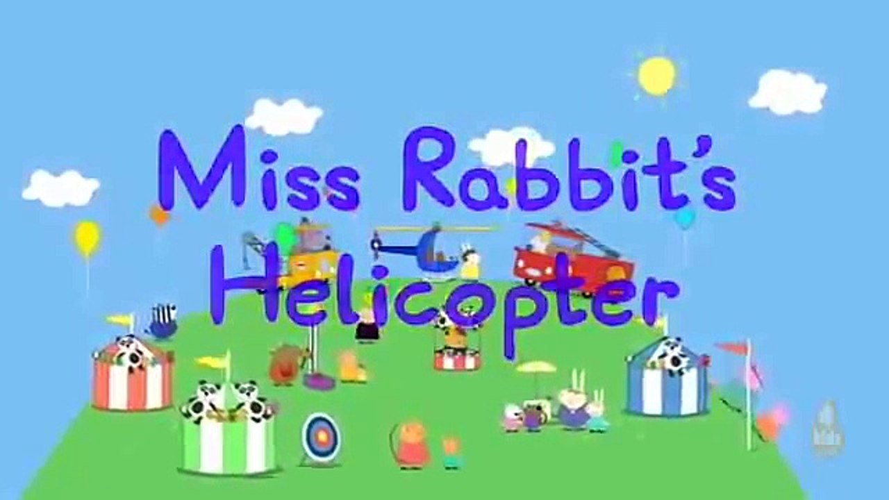 Peppa Pig Series 4 Miss Rabbit's Helicopter - Timothy L Hargrave