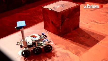Salon Innorobo: ils simulent la programmation d'un robot sur Mars