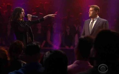 Anne Hathaway & James Corden Rap Battle