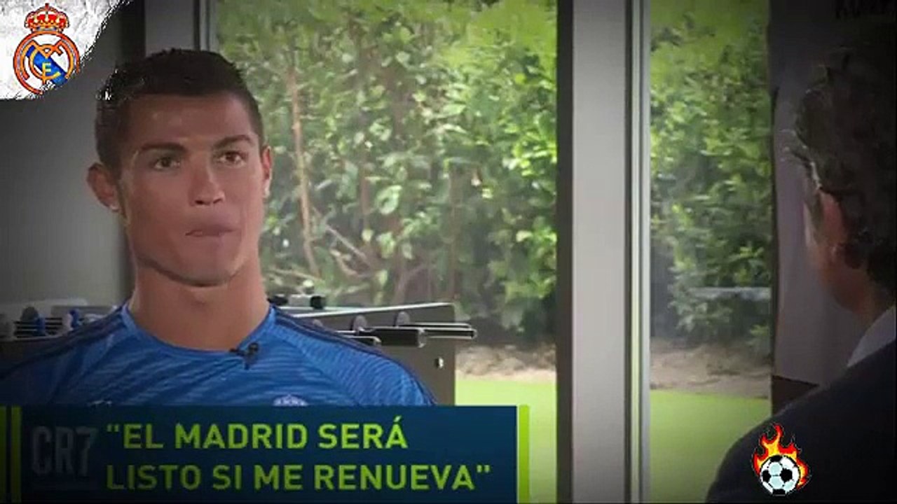 Cristiano Ronaldo: "Me quiero retirar en el Real Madrid" • 2016
