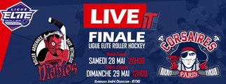 LIGUE ELITE - FFRS - Bande Annonce Finale Retour Rethel - Paris 28-05-2016