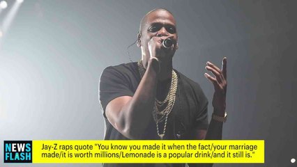 Jay Z Mentions Beyonce's Lemonade