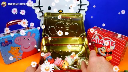 Peppa Pig, Minnie Mouse and Haribo Candy Lunch Boxes