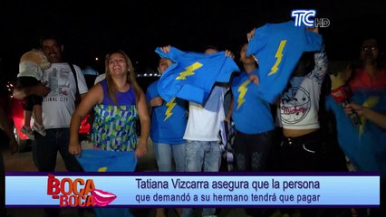 Tatiana Vizcarra asegura que la persona que demandó a su hermano tendrá que pagar