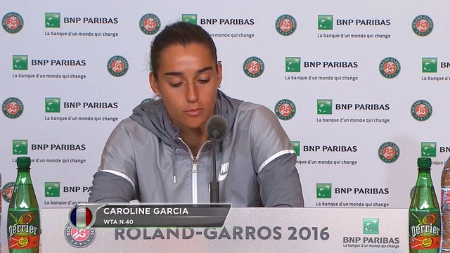 Roland-Garros - Garcia : Je pouvais mieux faire