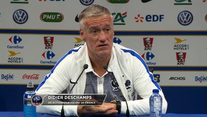 Bleus - Deschamps : "Garder nos ambitions"