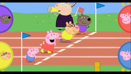 Peppa Pig - Sports day - Cartoon for Kids - Peppa Pig and Her Friends