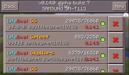 Minecraft Pe 0.14.0 Server Ip leri